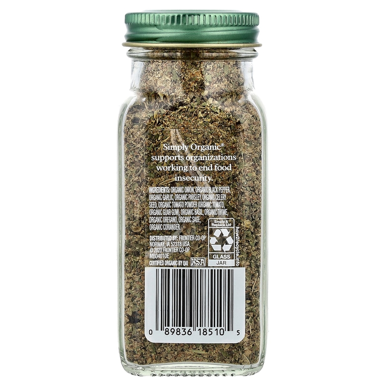 Simply Organic, Универсальная приправа, 2,08 унций (59 г)