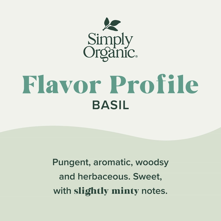 Simply Organic, Базилик, 15 г (0,54 унции)