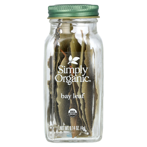 Simply Organic, Лавровый лист, 4 г (0,14 унции)