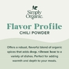 Simply Organic, Порошок чили, 2.89 унций (82 г)