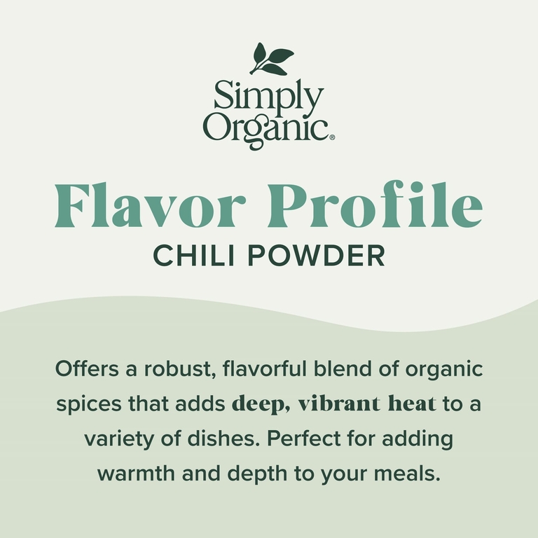 Simply Organic, Порошок чили, 2.89 унций (82 г)