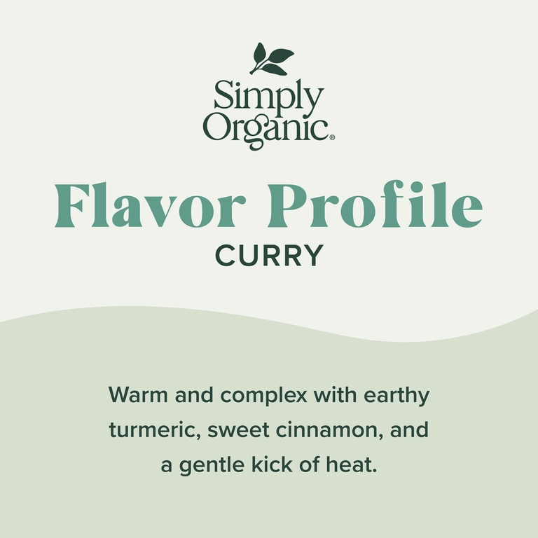 Simply Organic, Порошок карри, 3 унции (85 г)