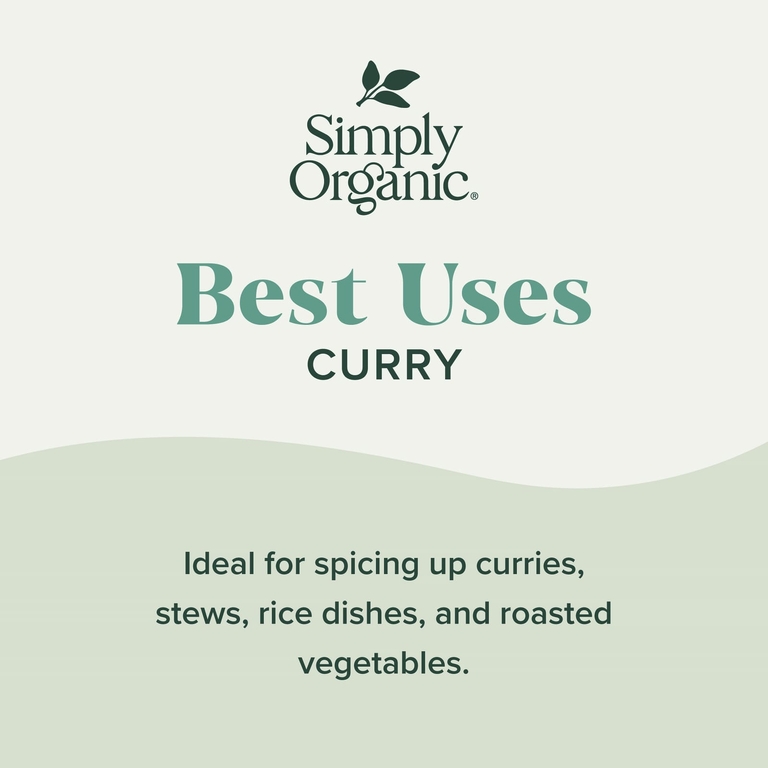 Simply Organic, Порошок карри, 3 унции (85 г)