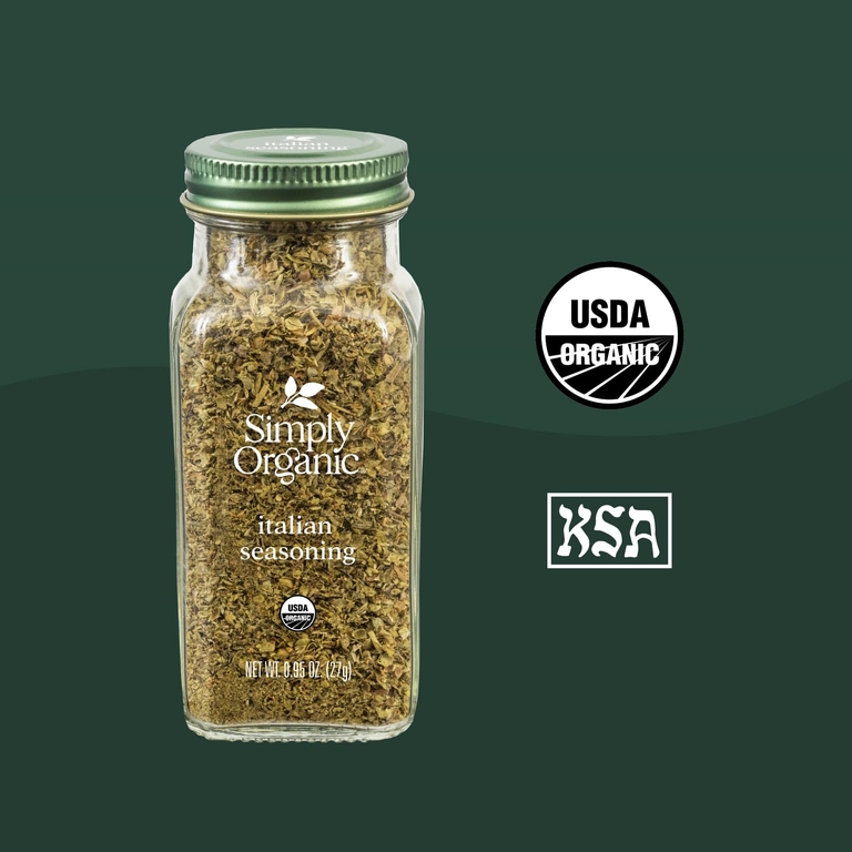 Simply Organic, Итальянская приправа, 27 г (0,95 унции)