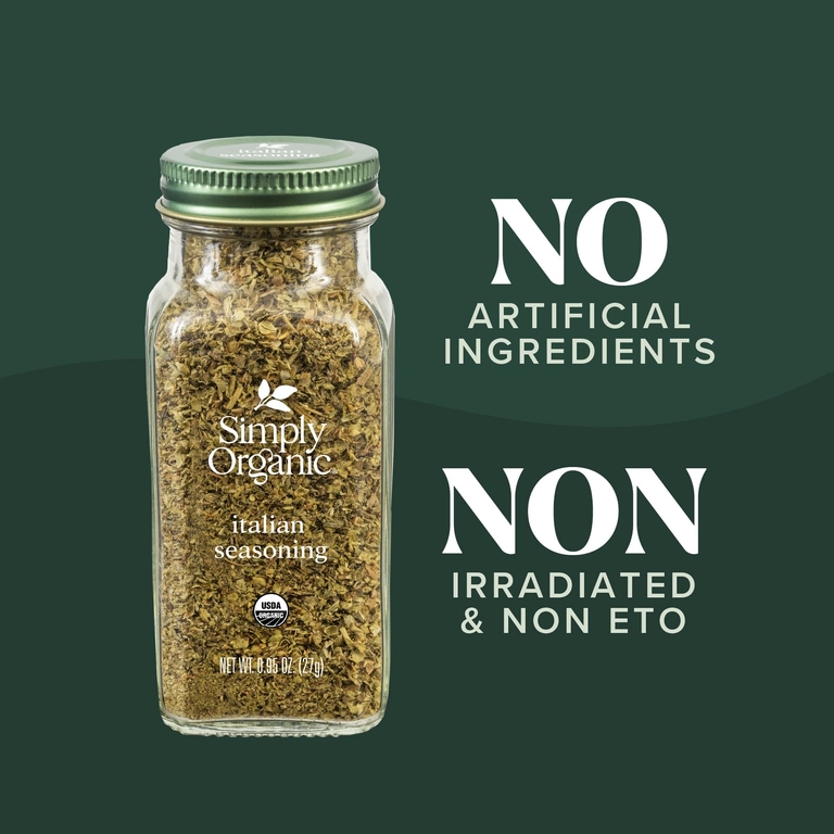 Simply Organic, Итальянская приправа, 27 г (0,95 унции)