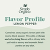 Simply Organic, Лимонный перец, 90 г (3,17 унции)