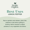 Simply Organic, Лимонный перец, 90 г (3,17 унции)