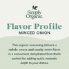 Simply Organic, лук репчатый, 63 г (2,21 унции)