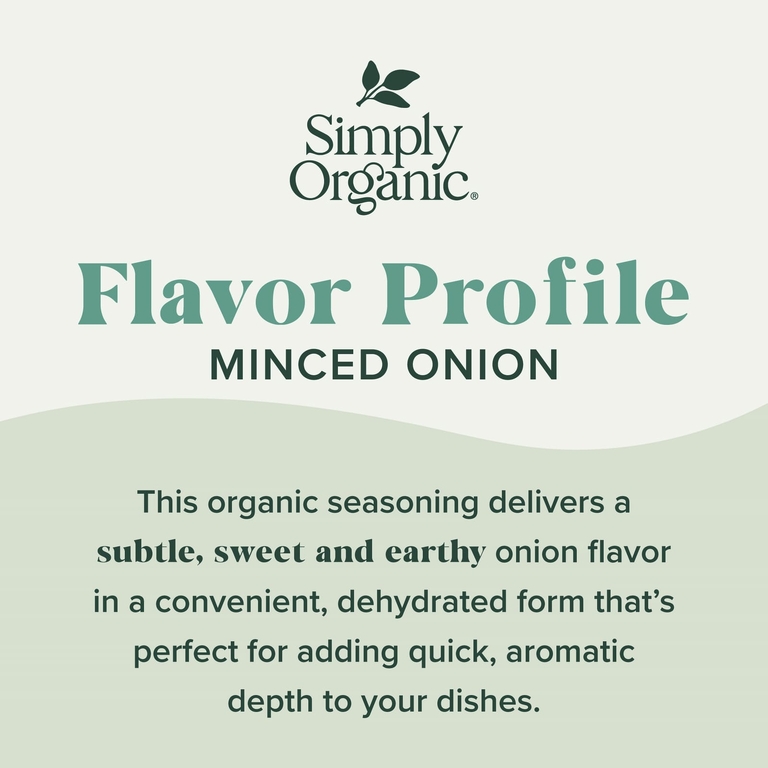 Simply Organic, лук репчатый, 63 г (2,21 унции)