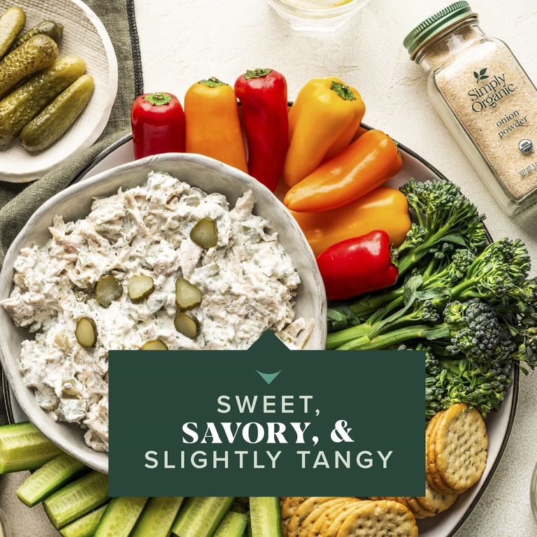 Simply Organic, Луковый порошок, 3 унции (85 г)