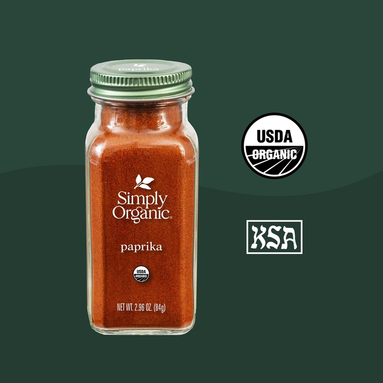 Simply Organic, Паприка, 84 г (2,96 унции)