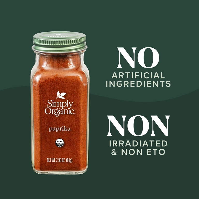 Simply Organic, Паприка, 84 г (2,96 унции)