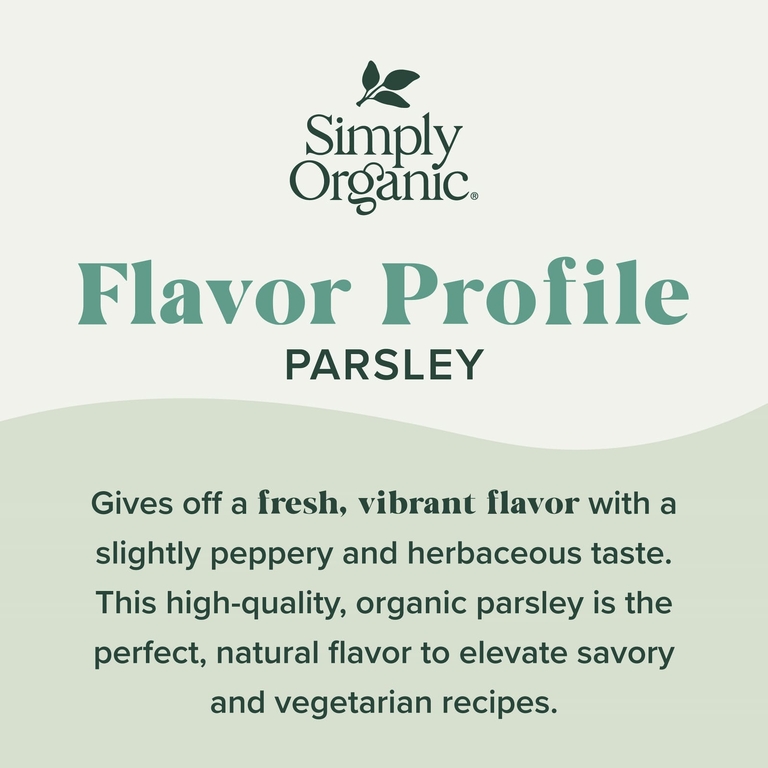 Simply Organic, петрушка, 7 г (0,26 унции)