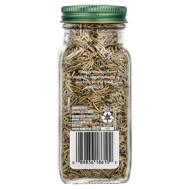 Simply Organic, Розмарин, 35 г (1,23 унции)