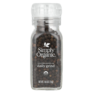 Simply Organic, черный перец горошком, 75 г (2,65 унции)