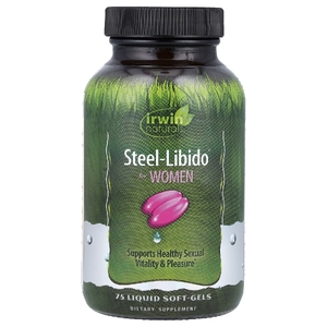 Irwin Naturals, комплекс для поддержания сексуальной энергии для женщин, 75 желатиновых капсул