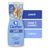 Gerber, злаковые подушечки, для малышей от 8 месяцев, вкус персика, 42 г (1,48 унции)