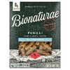 Bionaturae, паста из риса и чечевицы без глютена, фузилли, 340 г (12 унций)