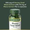 Nature's Bounty, горянка крупноцветковая с макой, 60 капсул