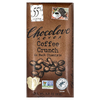 Chocolove, Кофейный кранч в темном шоколаде, 55% какао, 90 г (3,2 унции)