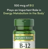 Nature's Bounty, Витамин B12, вишня, 500 мкг, 100 быстро растворимых таблеток