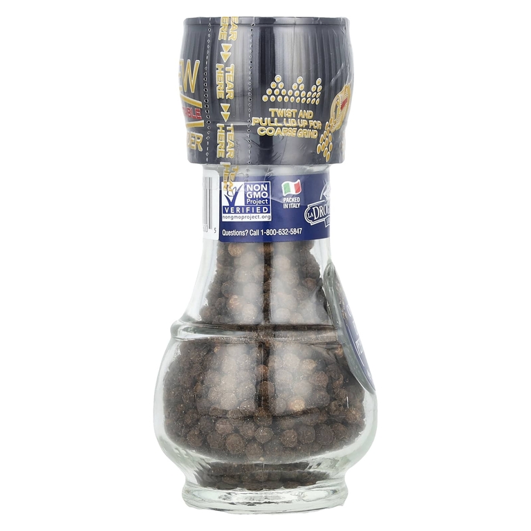 Drogheria & Alimentari, Измельченный органический черный перец, 45 г (1,59 унции) (Товар снят с продажи) 