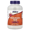NOW Foods, пантотеновая кислота, 250 растительных капсул