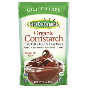 Let's Do Organic, Let's Do Organic, органический кукурузный крахмал, без глютена, 170 г (6 унций)