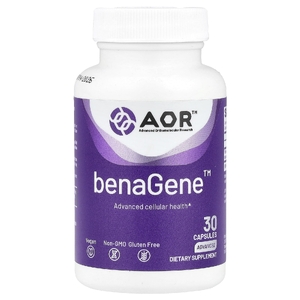 Advanced Orthomolecular Research AOR, оксалоацетат для выработки клеточной энергии, 30 капсул