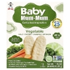 Hot Kid, нежные вафли для прорезывания зубов, растительный вкус, 12 упаковок по 2 жевательные таблетки