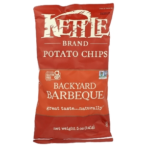 Kettle Foods, картофельные чипсы, барбекю на свежем воздухе, 141 г (5 унций)