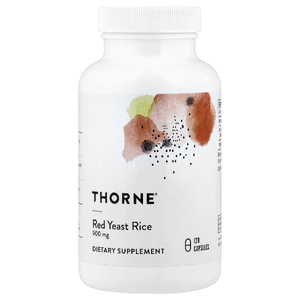 Thorne, красный ферментированный рис, 900 мг, 120 капсул