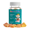 GummiKing, омега-3 ДГК и ЭПК для детей, со вкусом клубники, апельсина и лимона, 60 жевательных таблеток (35 мг в 1 жевательной таблетке)