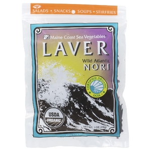 Maine Coast Sea Vegetables, дикие атлантические нори, 28 г (1 унция)