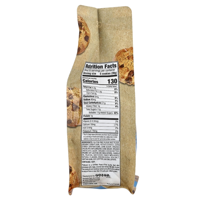 Mi-Del Cookies, хрустящее печенье, с шоколадной крошкой, 227 г (8 унций) (Товар снят с продажи) 