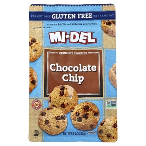Mi-Del Cookies, хрустящее печенье, с шоколадной крошкой, 227 г (8 унций)