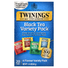 Twinings, черный чай, набор разных сортов, 20 чайных пакетиков, 40 г (1,41 унции)