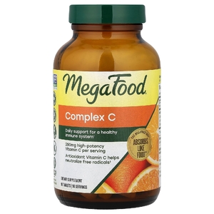 MegaFood, витамин С, 90 таблеток