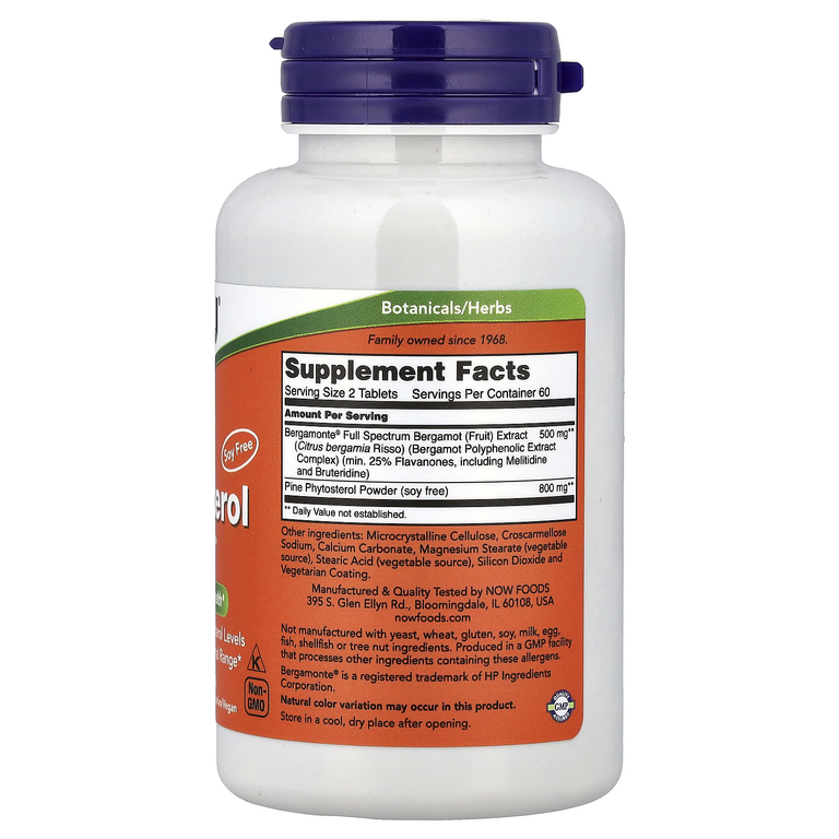 NOW Foods, поддержка нормального уровня холестерина, 120 таблеток
