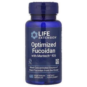 Life Extension, Оптимизированный фукоидан, 60 вегетарианских капсул