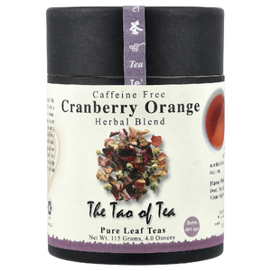 The Tao of Tea, травяной чай, клюква и апельсин, без кофеина, 114 г (4 унции)