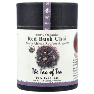 The Tao of Tea, 100% органический южноафриканский ройбуш и специи, чай из красного куста, 114 г (4 унции)