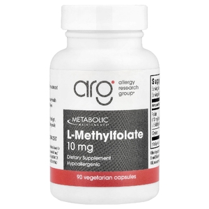Metabolic Maintenance, L-метилфолат, 10 мг, 90 вегетарианских капсул