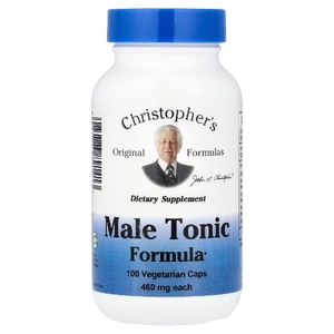 Christopher's Original Formulas, Мужская тоническая формула, 460 мг, 100 вегетарианских капсул