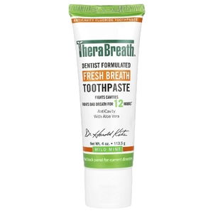 TheraBreath, Освежающая дыхание зубная паста, с мягким мятным вкусом, 4 унции (113,5 г)