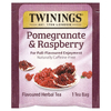 Twinings, травяной чай, гранат и малина, без кофеина, 20 чайных пакетиков, 40 г (1,41 унции)