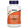 NOW Foods, средство для снижения кислотности с ферментами, 60 жевательных таблеток