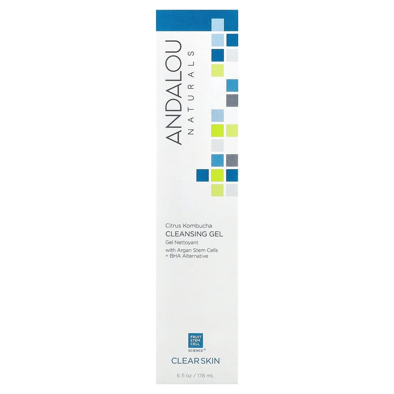 Andalou Naturals, очищающий гель с цитрусовыми и чайным грибом, для чистоты кожи, 178 мл (6 жидк. унций)