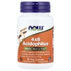 NOW Foods, 4x6, ацидофильные лактобактерии, 60 вегетарианских капсул