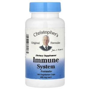 Christopher's Original Formulas, средство для укрепления иммунитета, 100 вегетарианских капсул